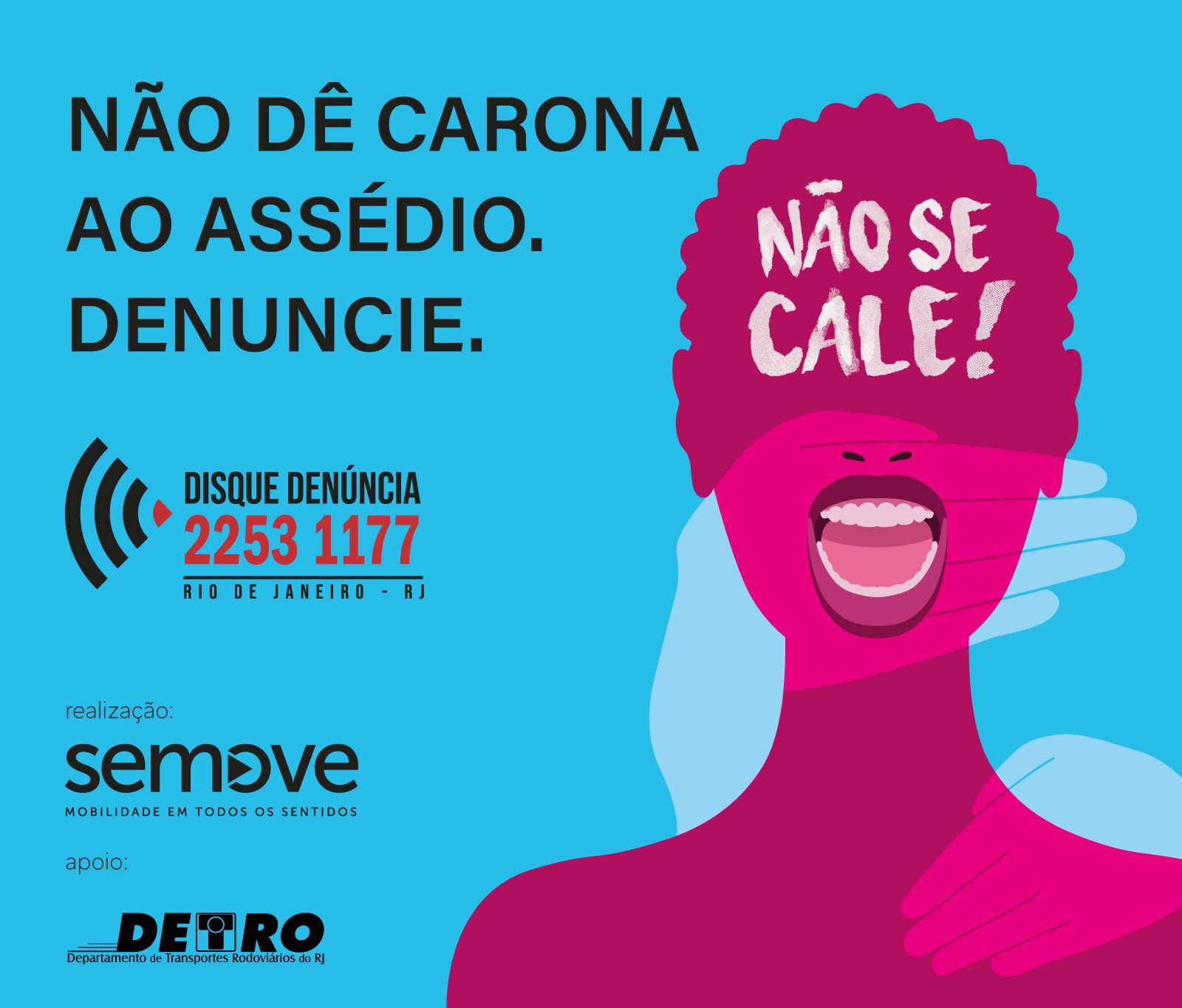 EMPRESAS DE ÔNIBUS E DISQUE DENÚNCIA SE UNEM NO COMBATE À IMPORTUNAÇÃO SEXUAL